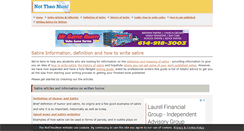 Desktop Screenshot of nottheonion.com